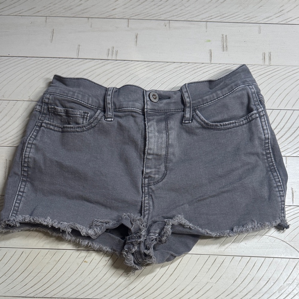 Hollister Gray Jean Shorts for Women